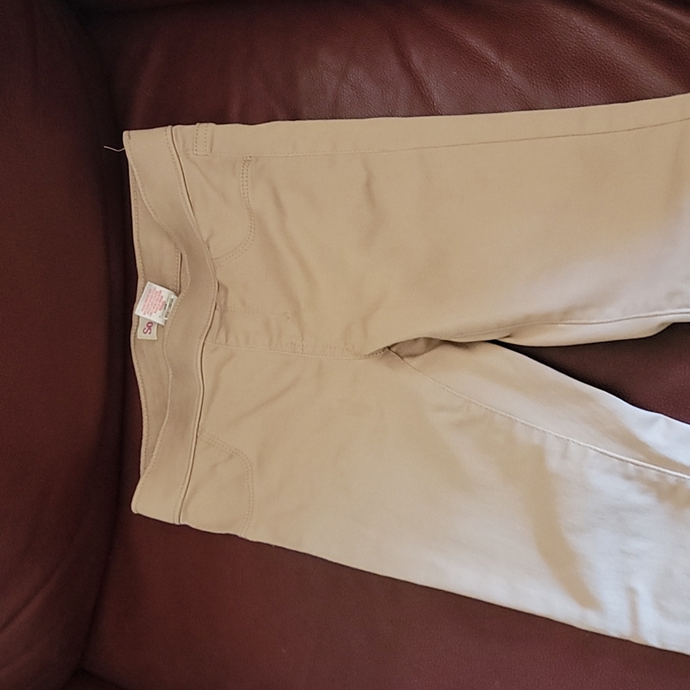 Girls khaki pants